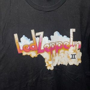 Tultex Classic Black Led Zeppelin T-Shirt XL